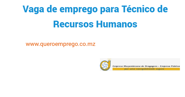 Vaga de emprego para Técnico de Recursos Humanos