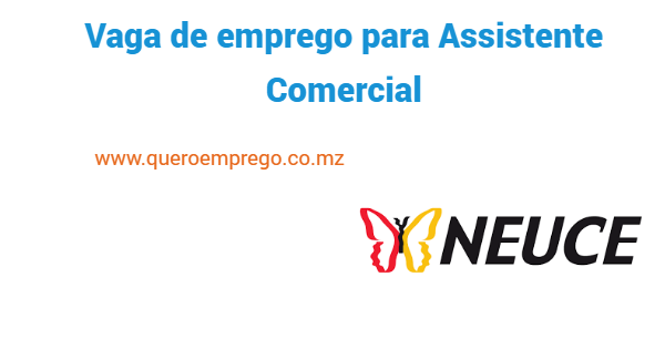 Vaga de emprego para Assistente Comercial