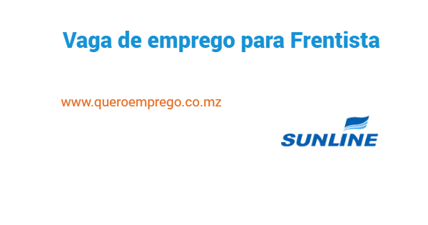 Vaga de emprego para Frentista 