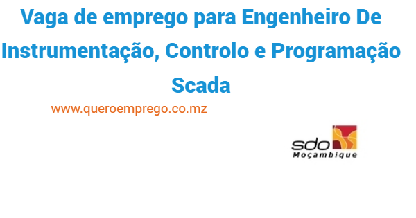 Vaga de emprego para Engenheiro De Instrumentação, Controlo e Programação Scada