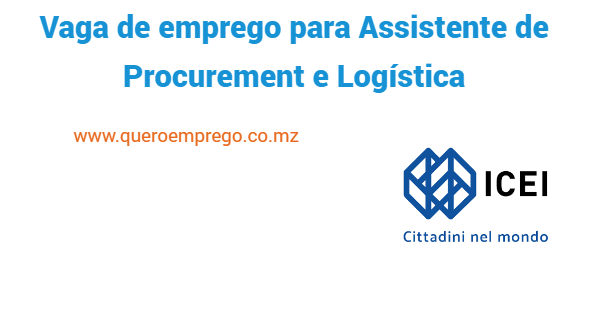 Vaga de emprego para Assistente de Procurement e Logística