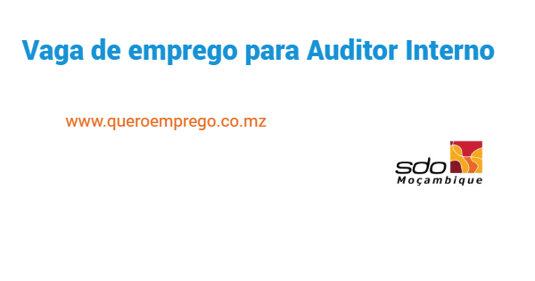 Vaga de emprego para Auditor Interno