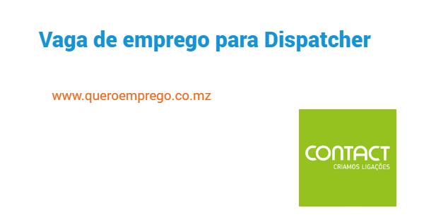 Vaga de emprego para Dispatcher