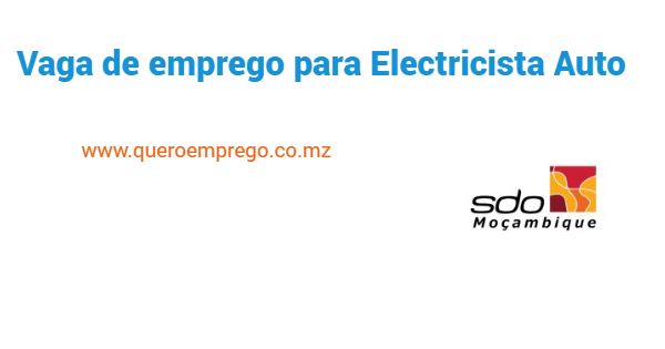 Vaga de emprego para Electricista Auto