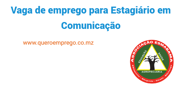 Vaga de emprego para Estagiário em Comunicação