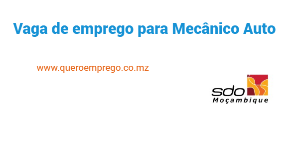 Vaga de emprego para Mecânico Auto