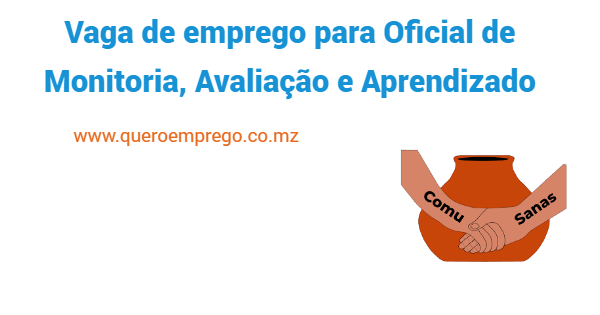 Vaga de emprego para Oficial de Monitoria, Avaliação e Aprendizado