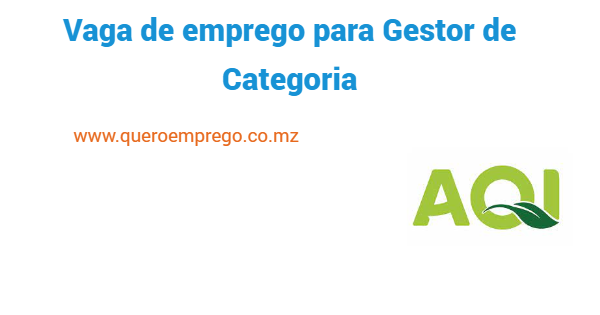 Vaga de emprego para Gestor de Categoria