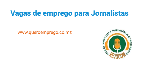 Vagas de emprego para Jornalistas