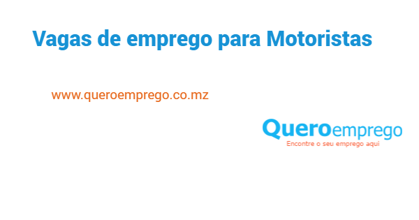 Vagas de emprego para Motoristas