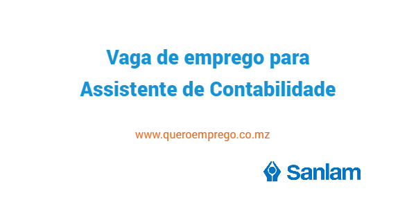 Vaga de emprego para Assistente de Contabilidade