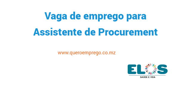 Vaga de emprego para Assistente de Procurement na Associação ELOS