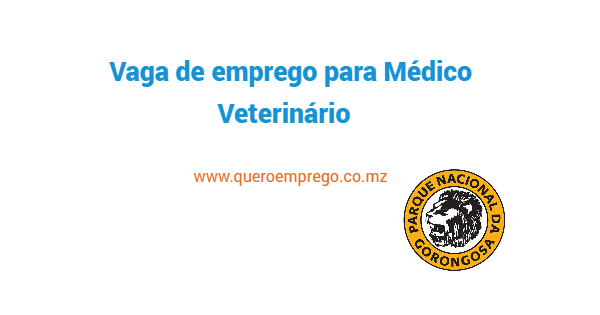 Vaga de emprego para Médico Veterinário no PRG