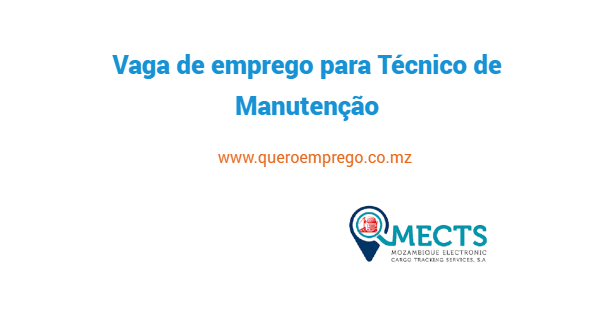 Vaga de emprego para Técnico de Manutenção