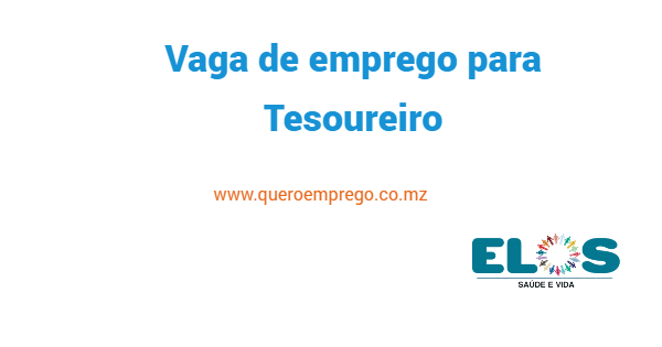 Vaga de emprego para Tesoureiro na Associação ELOS