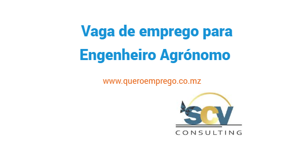 Vaga de emprego para Engenheiro Agrónomo