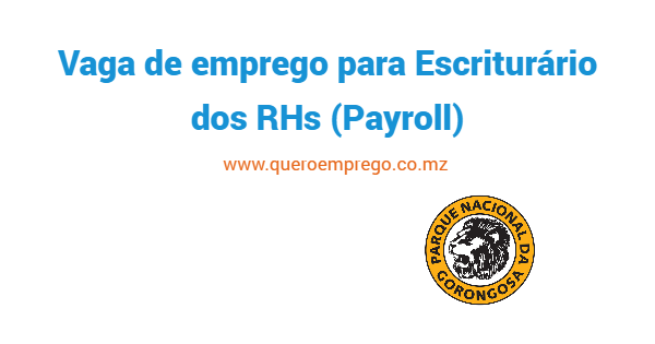 Vaga de emprego de Escriturário dos RHs (Payroll)