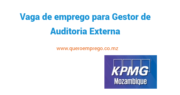 Vaga de emprego para Gestor de Auditoria Externa na KPMG