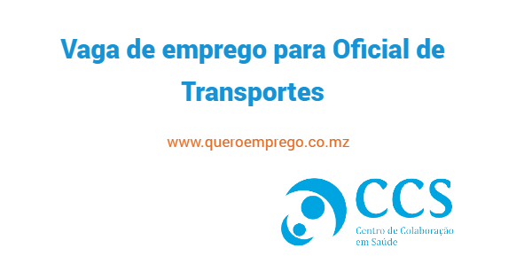 Vaga de emprego para Oficial de Transportes