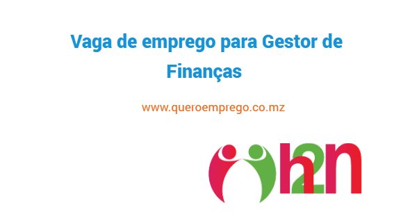 Vaga de emprego para Gestor de Finanças