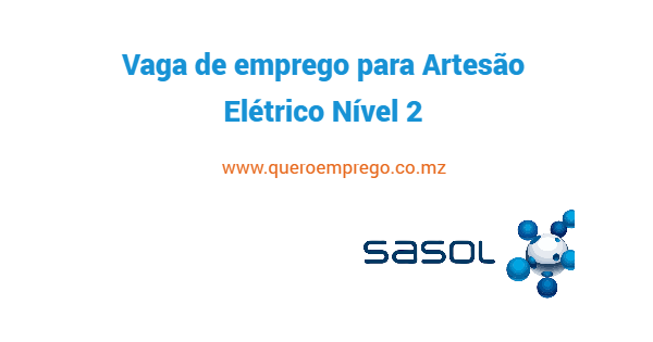 Vaga de emprego para Artesão Elétrico Nível 2