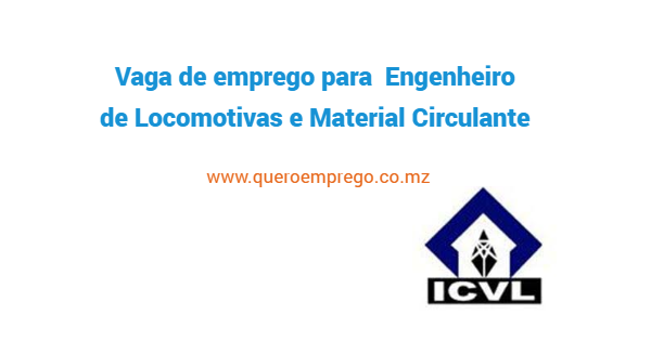 Vaga de emprego para Engenheiro de Locomotivas e Material Circulante