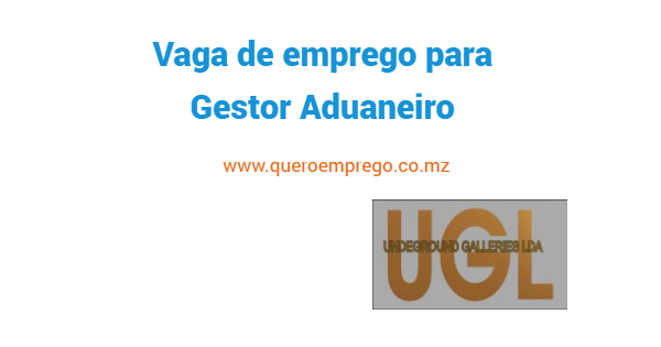 Vaga de emprego para Gestor Aduaneiro