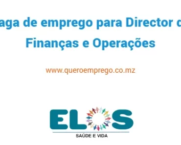 A Associação ELOS está a recrutar (1) Director de Finanças e Operações