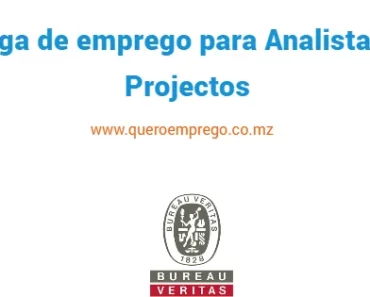 A Bureau Veritas Group está a recrutar (1) Analista de Projectos