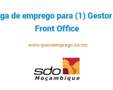 A SDO está a recrutar (1) Gestor de Front Office