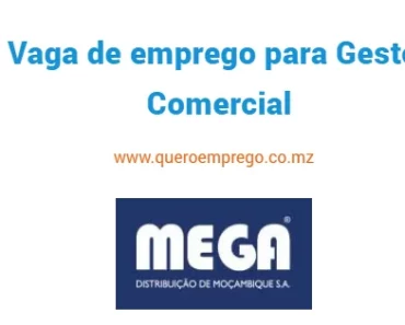 A Mega Distribuição de Moçambique está a recrutar (1) Gestor Comercial