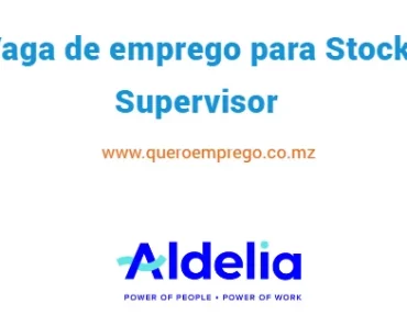 A Aldelia está a recrutar (1) Stock Supervisor