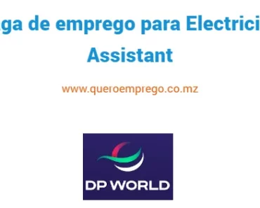 A DP World está a recrutar (1) Electrician Assistant