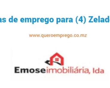 A Emose Imobiliária está a recrutar (4) Zeladores