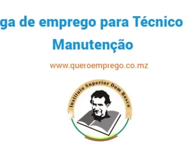 O Instituto Superior Dom Bosco (ISDB) está a recrutar (1) Técnico de Manutenção